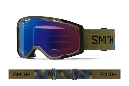 Gogle rowerowe SMITH Rhythm MTB Trail Camo | 2 x SZYBKA: ChromaPOP Rose Flash + CLEAR AF | BOX