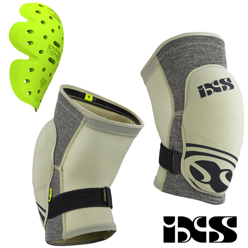 IXS Flow EVO+ Knee Guards | X-MATTER | KEVLAR | camel