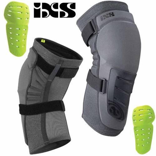 IXS Trigger Knee Guards | X-Matter K03 Knee / Shin CE Pad | ENDURO AM FR DH | grey