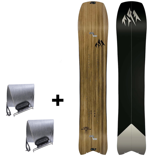 JONES Hovercraft 3D 2.0 2025 + POMOCA Pre-Cut Nomad | splitboard + skins | THE EVOLVED BACKCOUNTRY RACER!