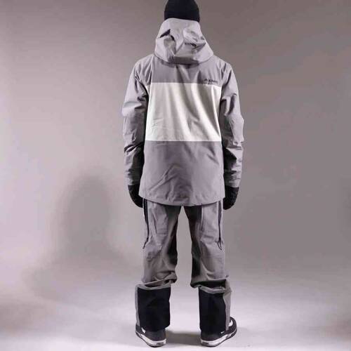 JONES Men's MTN Surf Recycled Jacket 2025 | 20K/20K | 2L | snowboard / splitboards | smoke grey