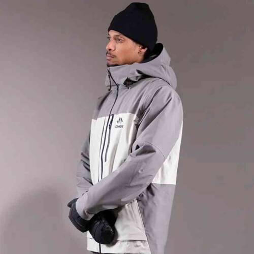 JONES Men's MTN Surf Recycled Jacket 2025 | 20K/20K | 2L | snowboard / splitboards | smoke grey