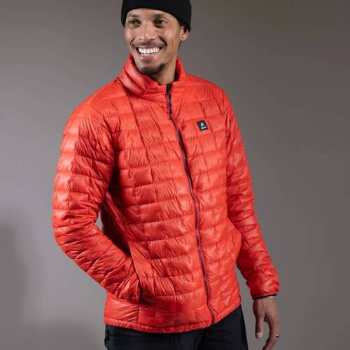 JONES Men's Ultra Re-Up Down Recycled Jacket 2025 | snowboard / splitboard | lava red