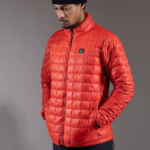 JONES Men's Ultra Re-Up Down Recycled Jacket 2025 | snowboard / splitboard | lava red