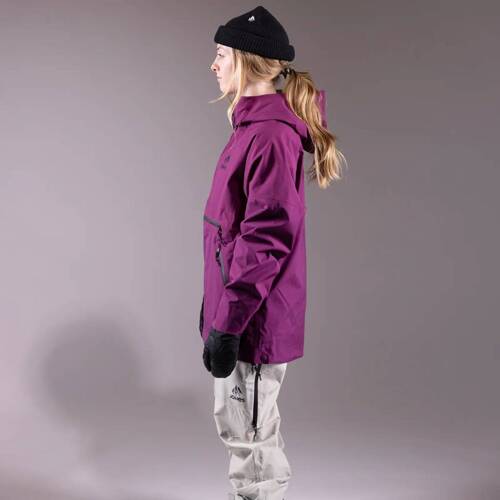 JONES Women's MTN Surf Recycled Anorak 2025 | 20K/20K | 2L | snowboard / splitboard | deep prurple