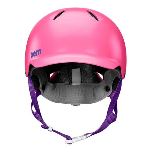 Juniorski kask rowerowy BERN Bandito | MULTISPORT JUNIOR | ALL SEASON / BIKE & SNOW | satin cobalt blue