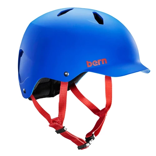 Juniorski kask rowerowy BERN Bandito | MULTISPORT JUNIOR | ALL SEASON / BIKE & SNOW | satin cobalt blue