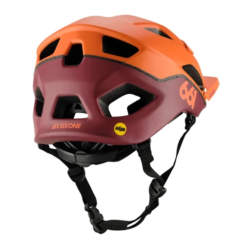 Kask rowerowy SIXSIXONE 661 Crest MIPS ® 2023 | MTB / ENDURO | orange / burgundy
