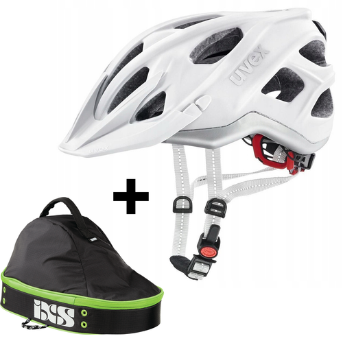 Kask rowerowy UVEX City Light white matt | + TORBA na kask GRATIS! | UWAGA