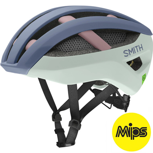 Kask rowerowy szosowy SMITH Triad MIPS ® | KOROYD ® | ROAD / GRAVEL | matte granite / ice / dusk