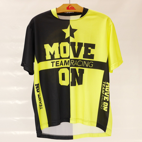 Koszulka T-shirt 89 SPORTS neon yellow / black