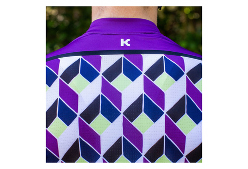 Koszulka kolarska rowerowa KATUSHA Icon Jersey SS M BE perspective purple