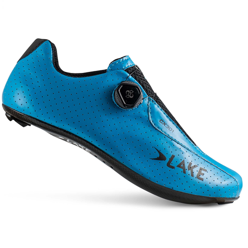 LAKE CX301 | cycling road shoes | 186g! | CARBON | BOA | CLARINO | blue