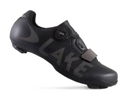 LAKE CXZ176 Road Cycling Shoes autmn-winter | -3°C | BOA | CLARINO | black / gray