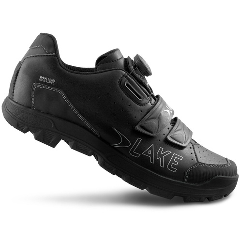 LAKE MX168 | bike shoes | ENDURO / MTB | SPD | black / silver