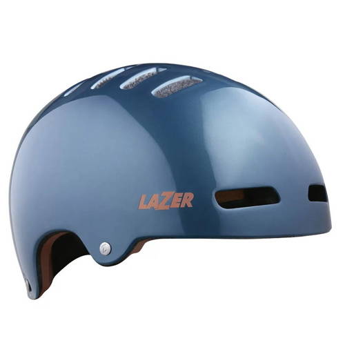 LAZER Armor + LED | urban bike helmet | BMX / SK8 / CITY / URBAN / E-BIKE | blue oil