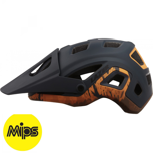 LAZER Impala MIPS bike helmet | ENDURO / MTB | matte cobalt orange