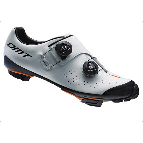 MTB cycling shoes DMT DM1 2 x BOA CARBON  MICHELIN white / black / orange