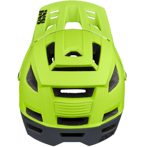 MTB helmet IXS Trigger FF lime | fullface | enduro | 650g! | M/L