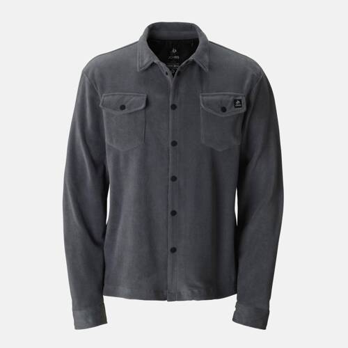 Men's December Recycled Fleece Shirt 2025 | stone gray