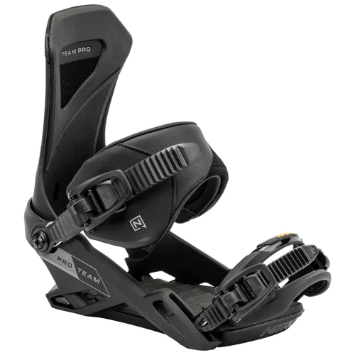 NITRO Team PRO 2025 | snowboard bindings | VIBRAM | ultra black | LEVEL UP LIKE THE PROS