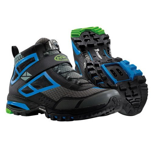 NORTHWAVE Dolomites EVO | bike shoes | MICHELIN | SPD | MTB | black / blue