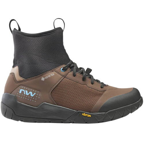 NORTHWAVE Multicross MID GTX Bike Shoes | VIBRAM ® | GORE-TEX ® | MTB / ENDURO / ADVENTURE | FLAT | black / brown