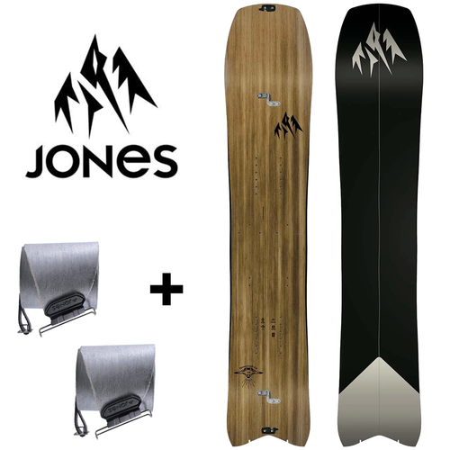 OFERTA LIMITOWANA | ZESTAW 2025: JONES Hovercraft 3D 2.0 & POMOCA Pre-Cut Nomad + NITRO Vertical ST x SPARK R&D & pucks + CARBON poles  | THE EVOLVED BACKCOUNTRY RACER!