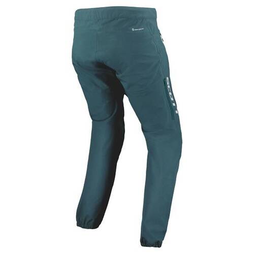 Ocieplane spodnie rowerowe SCOTT Pants M's Trail Storm HYBRID | 3L | aruba green