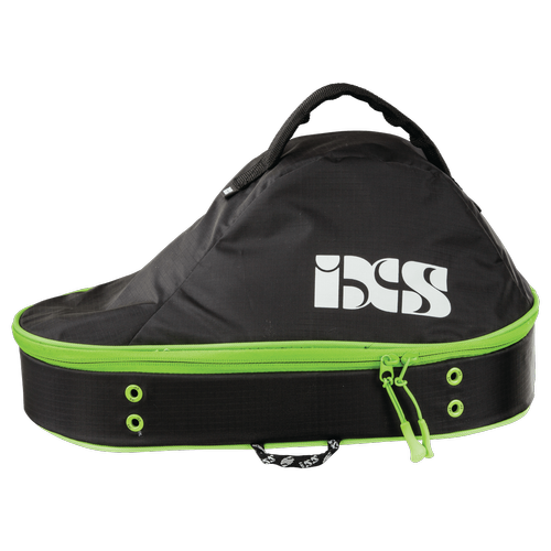 Pokrowiec / torba na kask rowerowy IXS Helmet Bag black / green fluo