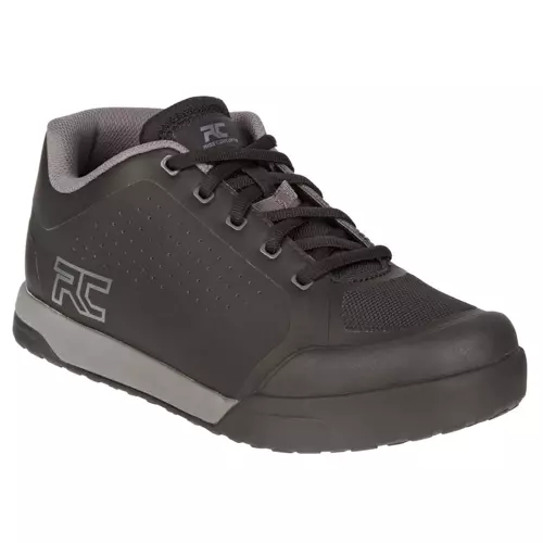 RIDE CONCEPTS Powerline | bike shoes | D3O | Rubber Kinetics DST 4.0 | MTB / ENDURO / DIRT / DH | FLAT | black / charcoal