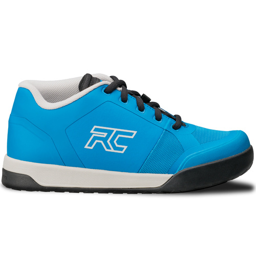 RIDE CONCEPTS Skyline | women's bike shoes | D3O | Rubber Kinetics DST 4.0 | MTB / ENDURO / DIRT / DH | FLAT | blue / light grey