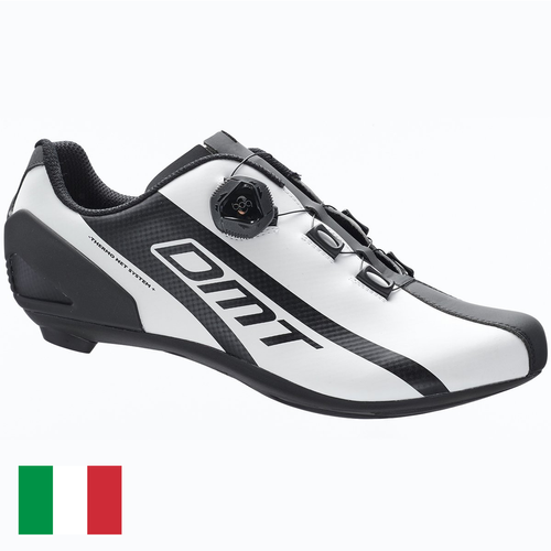 Road cycling shoes DMT R5 BOA FG CONCEPT white / black