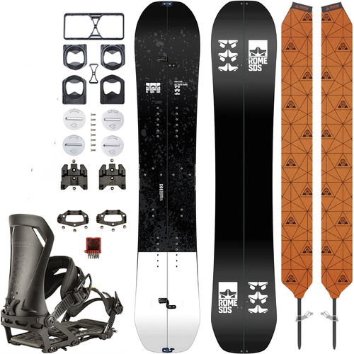 SET 2024: ROME SDS Uprise SPLITboard + UNION Climbing Skins + NITRO Vertical x SPARK R&D & pucks | + M