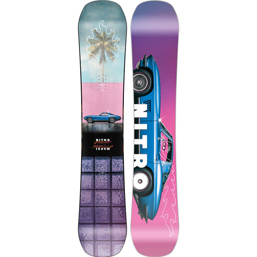 SET NITRO 2025: Cheap Thrills + Team turquoise | snowboard + bindings