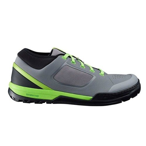 SHIMANO GR7 | bike shoes | MTB / ENDURO / DH | FLAT | gray / green 