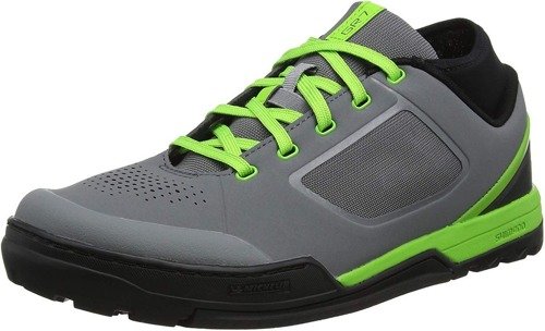 SHIMANO GR7 | bike shoes | MTB / ENDURO / DH | FLAT | gray / green 