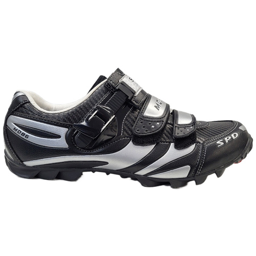 SHIMANO SH-M086 | bike shoes | MTB | SPD | black w /c-leather