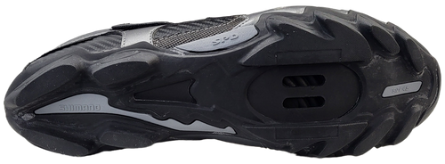 SHIMANO SH-M122N | bike shoes | MTB | SPD | metalic gray / black