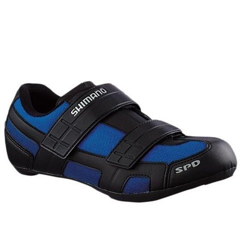 SHIMANO SH-RT30 | cycling tour shoes | SPD | black / blue