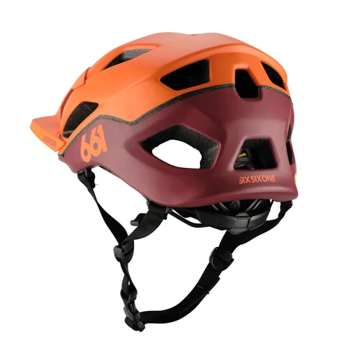 SIXSIXONE 661 Crest MIPS ® Bike Helmet | MTB / ENDURO | orange / burgundy