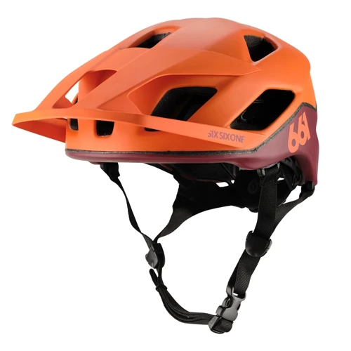 SIXSIXONE 661 Crest MIPS ® Bike Helmet | MTB / ENDURO | orange / burgundy