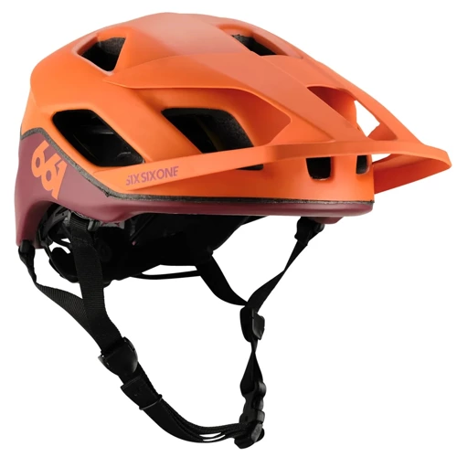 SIXSIXONE 661 Crest MIPS ® Bike Helmet | MTB / ENDURO | orange / burgundy