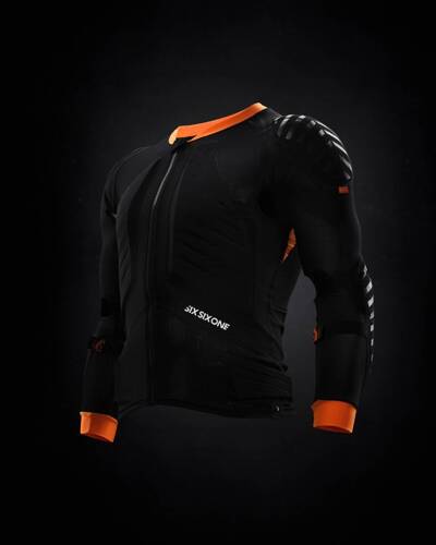 SIXSIXONE 661 EVO Compression Jacket LS Long Sleeve D3O black 