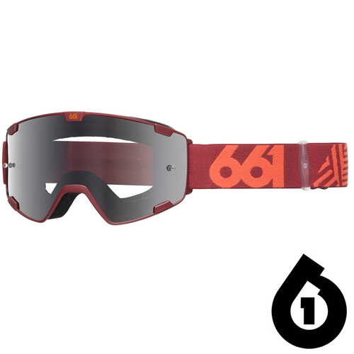 SIXSIXONE 661 Radia DAZZLE | bike goggles | red