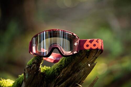 SIXSIXONE 661 Radia DAZZLE | bike goggles | red