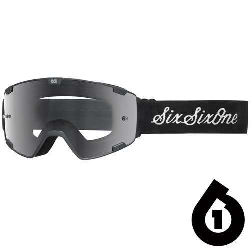 SIXSIXONE 661 Radia SCRIPT Bike Goggles | 2023 | black