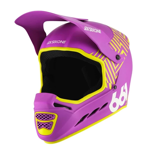 SIXSIXONE 661 Reset 2023 Bike Helmet | DH / ENDURO / MTB / full face | dazzle purple