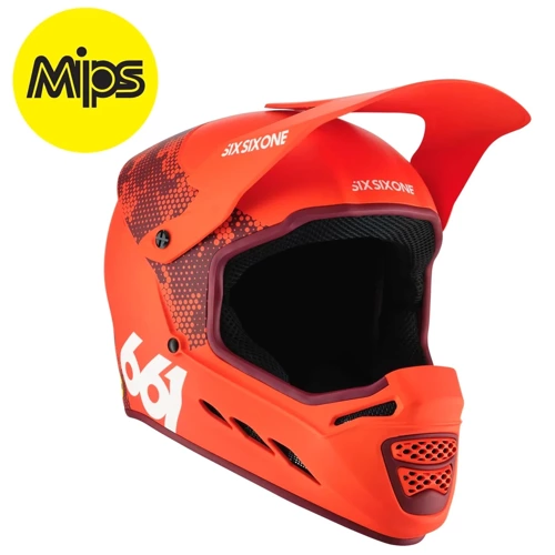 SIXSIXONE 661 Reset MIPS ® 2023 | bike helmet | DH / ENDURO / MTB / full face | digi orange