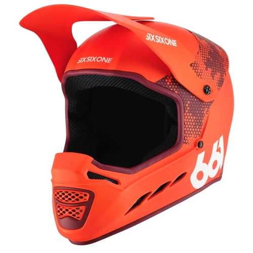 SIXSIXONE 661 Reset MIPS ® 2023 | bike helmet | DH / ENDURO / MTB / full face | digi orange